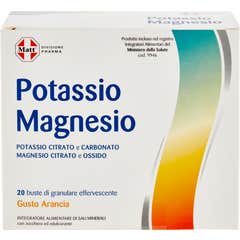 Matt Pharma Potassium Magnésium 20 Sachets