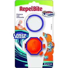 Bracelet anti-morsure avec lance à eau à la citronnelle 1Ud