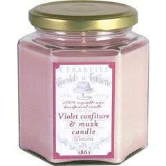 Cerabella Bougie Artisanale Violet Confiture & Musk 300g