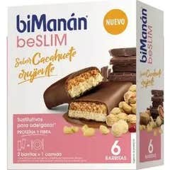 biManán Barre Cacahuète Croquante 6uts
