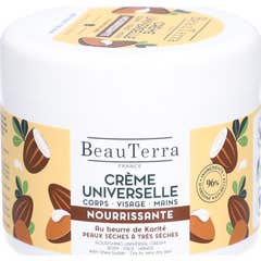 Beauterra Crème Universelle Nourrisante Beurre de Karité 400 ml
