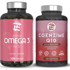 HN Pack Premium Omega 3 120 caps + Coenzyme Q10 120 caps