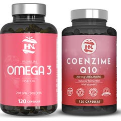 HN Pack Premium Omega 3 120 caps + Coenzyme Q10 120 caps