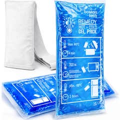 Boston Tech Sacs de Gel Froid et Chaud Premium avec Housse Réutilisable Multiposition 2 pcs