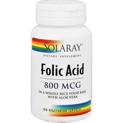 Solaray Acide Folique 800mg 100caps