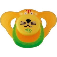 dBb Remond Sucette Anatomique Silicone Lion Jaune 2 Ans 1ut