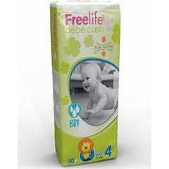 Couches Baby Cash Freelife taille 4 50 pcs