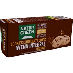 Naturgreen Cookie Blé complet à l'avoine avec noix de coco biologique 140g