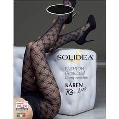 Solidea Karen 70 Lace Collant Noir 3 ML 1ut