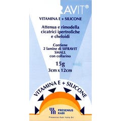Fresenius Sifravit Feuille de silicone 3 X 12 Cm S