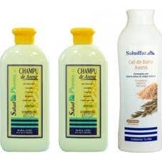 Saludfar Gel Avena Y Champu 750ml 2 Unidades SALUDFAR-PHARMA,