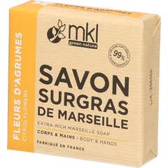 MKL Savon de Marseille Extra Riche Fleurs d’Agrumes 100 g