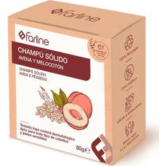 Farline Shampooing solide Avoine Pêche 60 g
