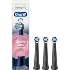 Oral-B Io Gentle Care Brossette Noir 3 uts