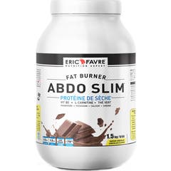 Eric Favre Abdo Slim Ultra Burner Protéine Chocolat 1,5kg