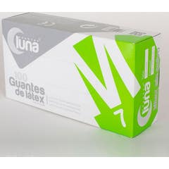 Gants sans poudre Luna Latex TM 100 pièces