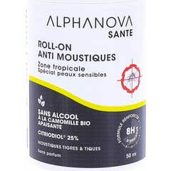 Alphanova Santé Roll On Anti Moustiques Zone Tropicale 40ml