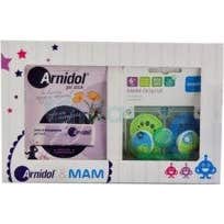 Arnidol gel stick 15g + sucettes MAM Tétine MAM Original Silk 2 pcs