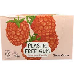 True Gum Chewing-gums Sans Sucre Framboise et Vanille 24x21 g