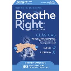 Breathe Right® Bandelettes Nasales Large 30 Unités