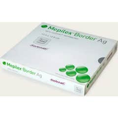 Mepilex Ag Aposito Esteril 12.50x12.50 Cm 5 *