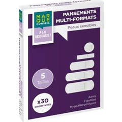 Marque Conseil Pansements Multiformat 30uts