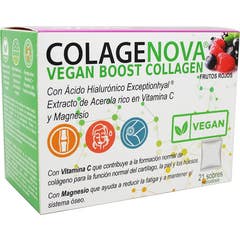 Colagenova Vegan Boost Fruits rouges 21 enveloppes