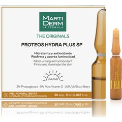 Martiderm The Originals Proteos Hydra Plus SP Peaux Normales/Mixtes 30 Ampoules