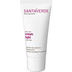 Santaverde Aloe Vera Cream Light Sans Parfum 30ml