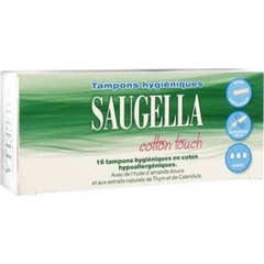 Saugella Cotton Touch Tampons Hygiéniques Super 16uts