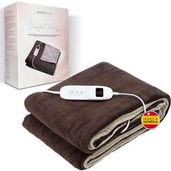 Boston Tech Couverture Électrique Double Comfortmax 180 x 130 cm