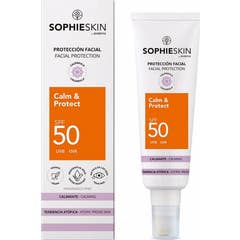 Sophieskin Protecteur Visage Apaisante Peau Atopique Spf50 50ml