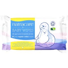 Natracare lingettes pour bébés en coton biologique 50 pcs