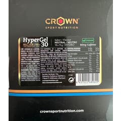 Crown Sport Nutrition Hypergel 30 Hydro Neutre Caféine 10x75 g