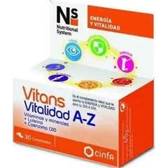 Ns Vitans Vitalité A-z 100comp Ns Vitans Vitalité A-z 100comp