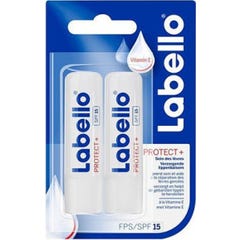 Labello Protect+ lot de 2x4,8g