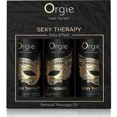 Orgie Sexy Therapy Kit Sensual Massage Vegetal Oil 3x30ml