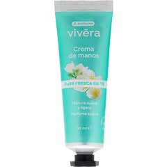 Vivera Crème pour les mains aux fleurs de thé fraîches 30ml