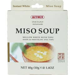 Mitoku Miso Tofu Soup 4 Enveloppes