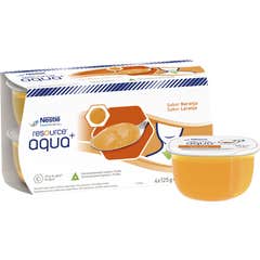 Nestlé Resource Eau gélifiée Orange 4 u. Nestlé Resource Eau gélifiée Orange 4 u.