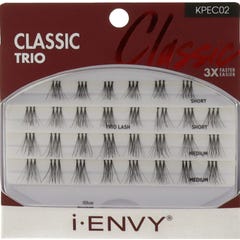 i-Envy Classic Trio Pack Medium Cils avec Colle 30 Unités