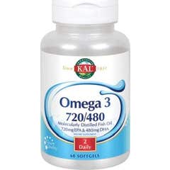 Kal Oméga 3 720/480 60 perles