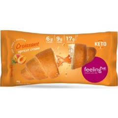 Feeling Ok Croissant Protéine Rempli Crème Abricot 65g