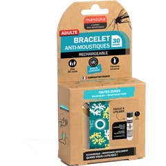 Manouka Bracelet anti-moustiques Adulte Blanc 1 unité