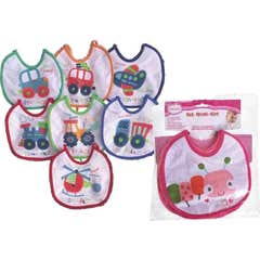 Unifamily Set Bavoir Ovale Fille