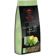 Thés de la Pagode Maté Menthe citron 100g