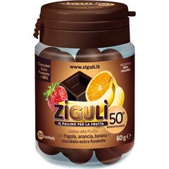 Ziguli Mix Fruits Chocolate 60g