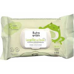 Mkl Baby Green Lingettes Bébé 56 Lingettes