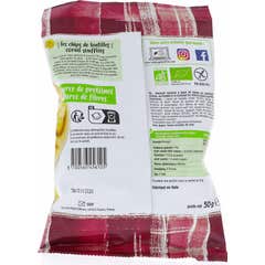 Céliane Chips Bio Sans Gluten Lentilles Corail Poivre Citron 50 g