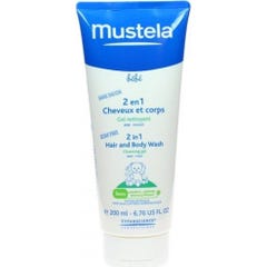 Mustela gel Nettoyant 2 En 1 Cheveux Et Corps 200ml